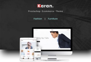 Karan – Premium Responsive Minimal Fashion Prestashop Theme