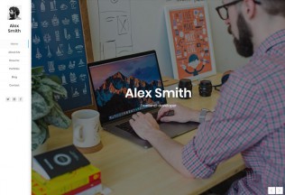Kerge – Premium Responsive CV / Resume / Portfolio HTML5 Template