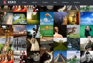 KERO – Premium Responsive Parallax HTML5 Template