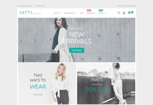 Ketty – Premium Responsive Fashion Clothes Store Magento Theme
