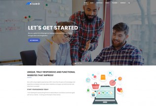 Kiamo – Premium Responsive Business Service Drupal 8 Theme