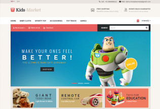 Kids Market – Premium Responsive Opencart Theme