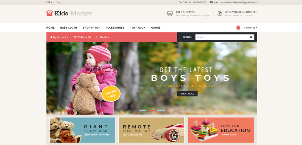 Home page