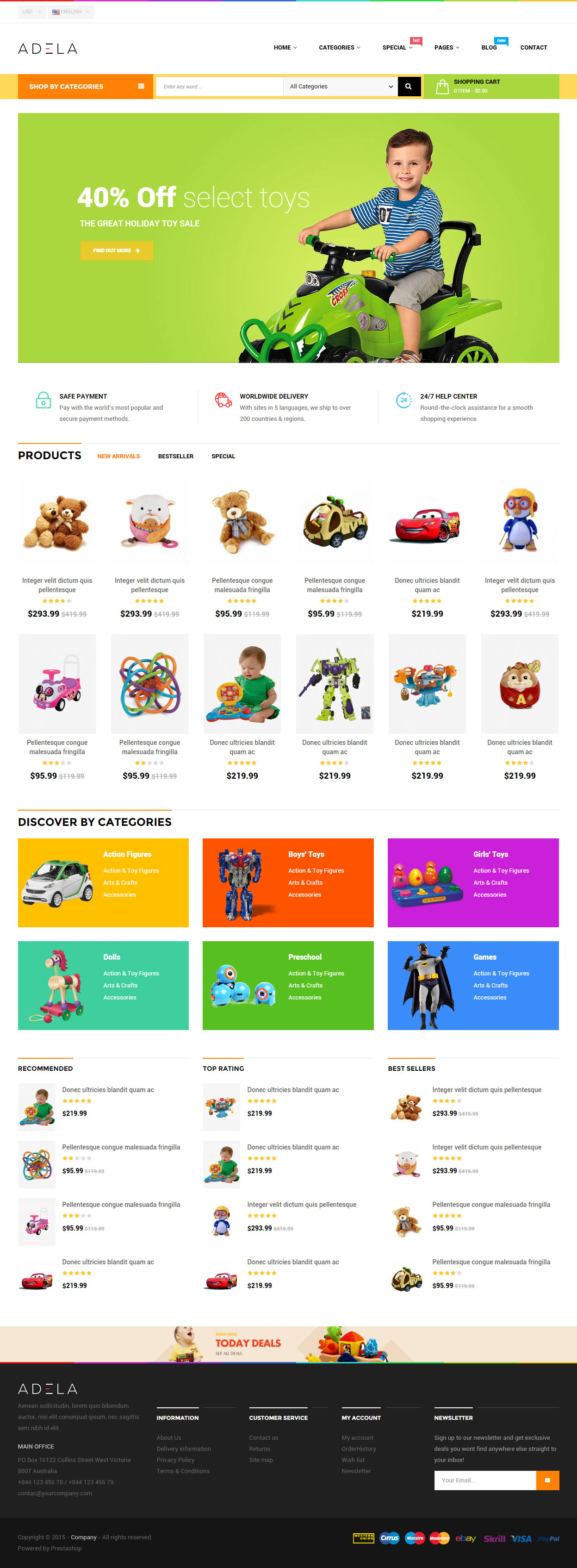 Pts Adela Prestashop Toys Theme