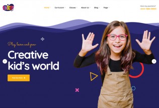 Kindero – Premium Responsive Kindergarten School WordPress Theme