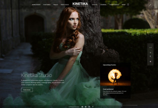 Kinetika – Premium Responsive Fullscreen Photography WordPress Theme