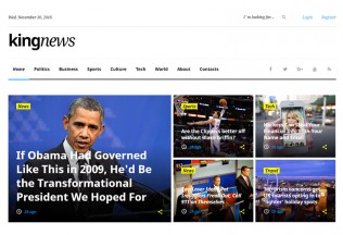 King News – Premium Responsive Magazine HTML5 Template
