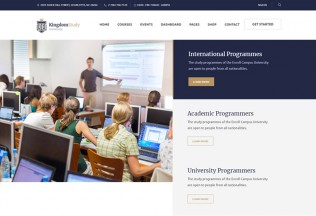 Kingdom Study – Premium Responsive Learning Management WordPress Theme