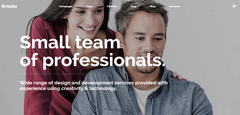 Home page