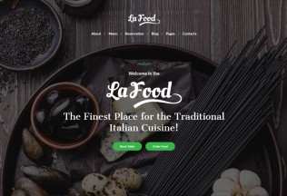 La Food – Premium Responsive Restaurant WordPress Theme