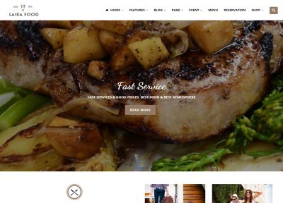 5+ Best Responsive Drupal Food Themes 2017