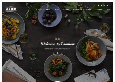 5+ Best Responsive Food HTML5 Templates in 2015