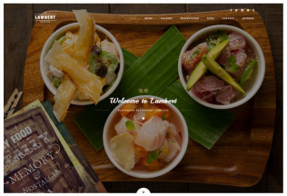 Lambert – Premium Responsive Restaurant / Cafe / Pub HTML5 Template