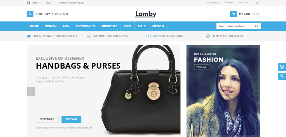 Home page