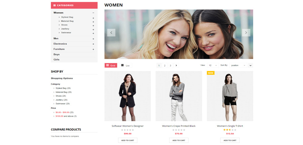 Category page