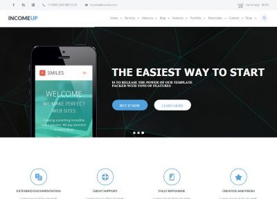 10+ Best Drupal Landing Page Themes 2017