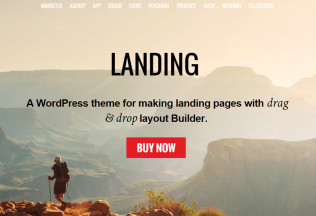 Landing – Premium Responsive Landing Page WordPress Theme
