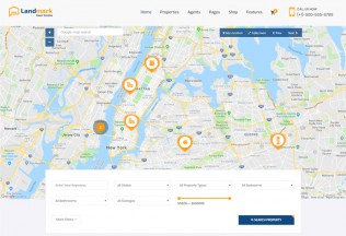 Landmark – Premium Responsive Real Estate HTML5 Template