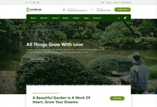 Landscop – Premium Responsive Garden Landscaping WordPress Theme