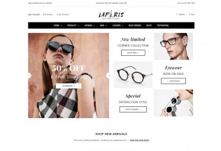 LaParis – Premium Responsive Simple Creative Opencart Theme