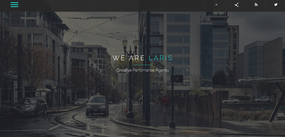 Welcome page