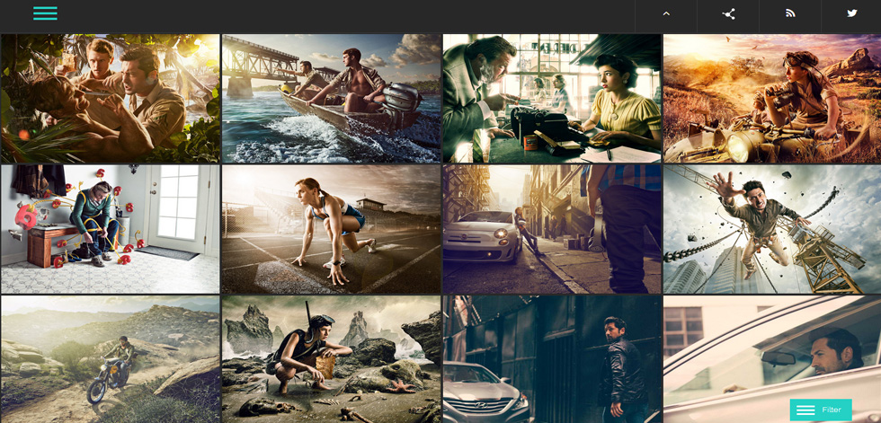 Portfolio page