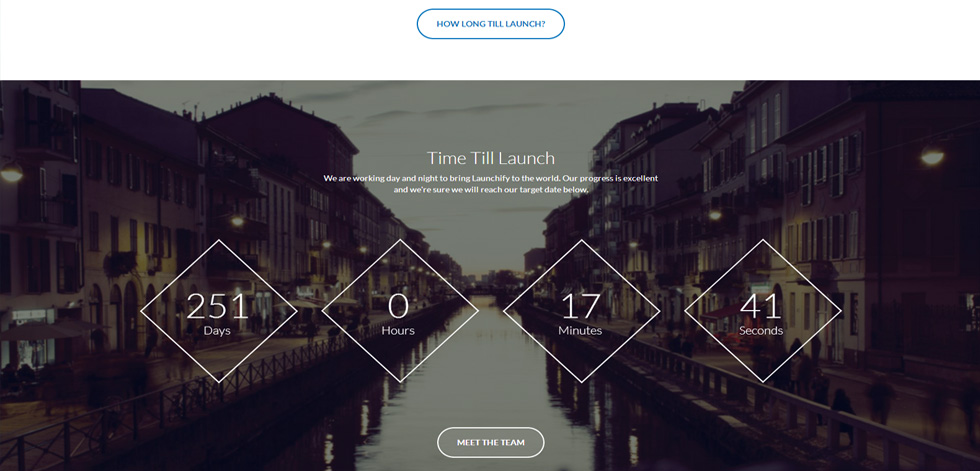 Time till launch
