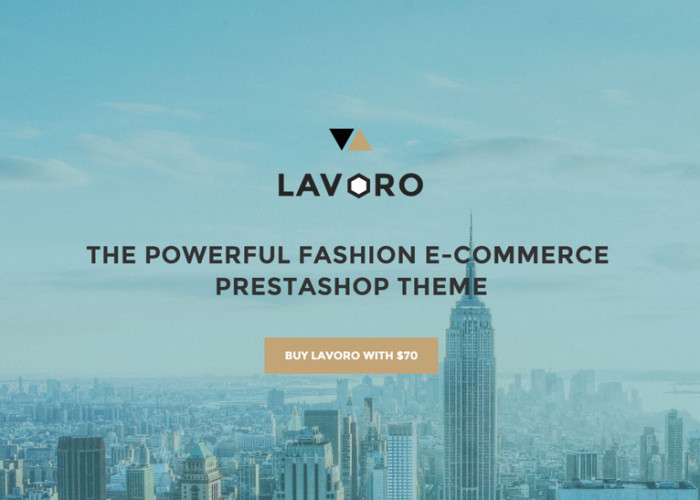 Lavoro – Premium Responsive Fashion Shop Prestashop Theme
