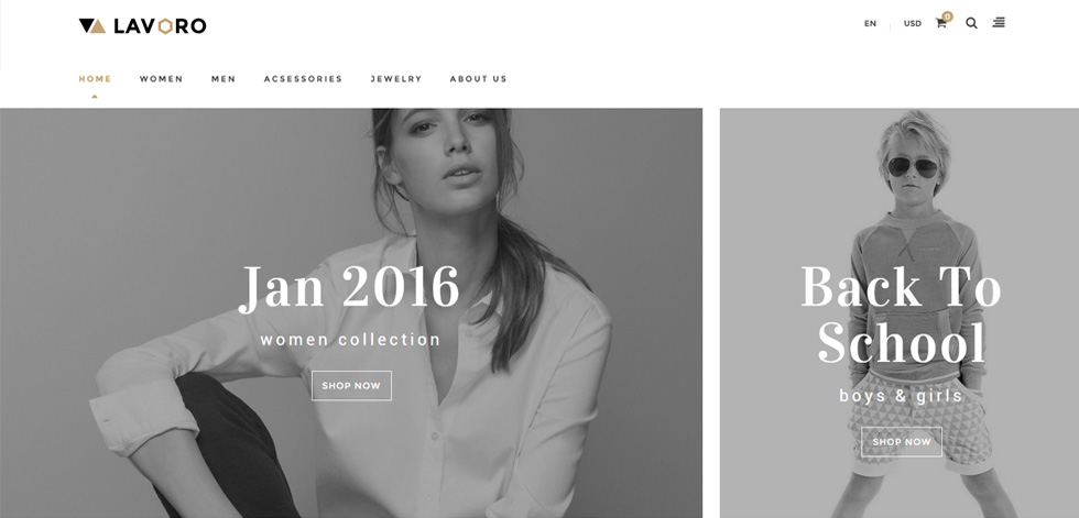 Home page