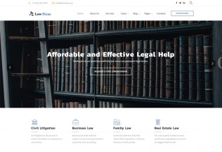 Law Firm – Premium Responsive Lawyer HTML5 Template