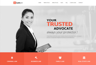 Lawyer – Premium Responsive HTML5 Template