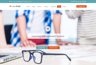 LearnPLUS – Premium Responsive Education LMS HTML5 Template
