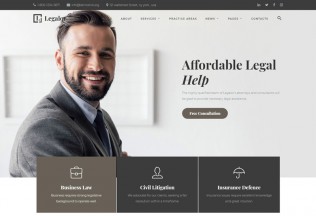 Legalor – Premium Responsive Law Company HTML5 Template