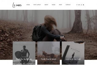 Lemars – Premium Responsive Personal Blog WordPress Theme