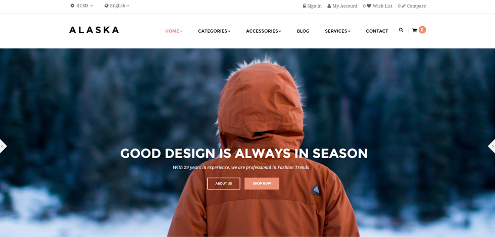 Home page