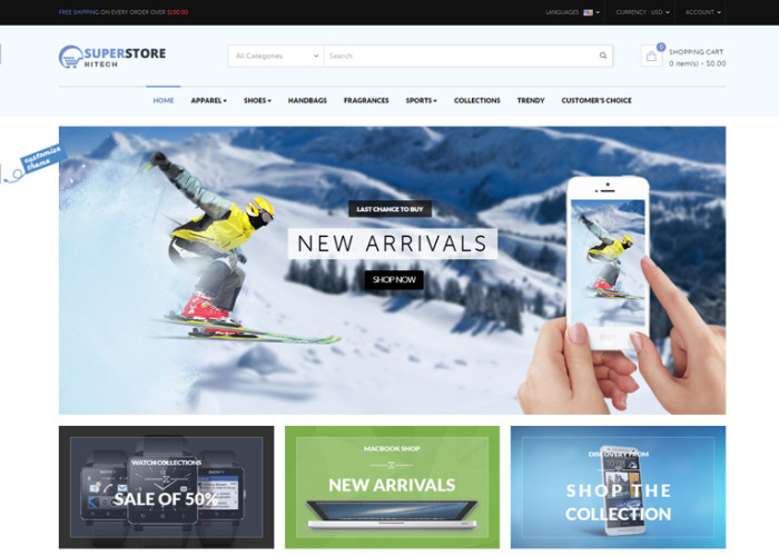 Leo Super Store – Premium Responsive PrestaShop Theme