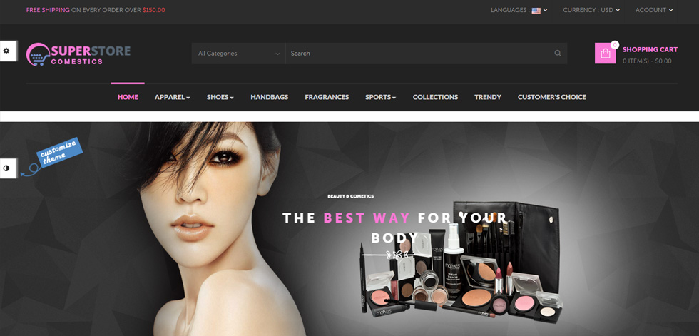 Home page