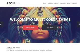 Leon. – Premium Responsive MultiPurpose WordPress Theme