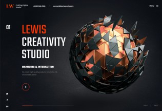 Lewis – Premium Responsive Creative Portfolio & Agency HTML5 Template