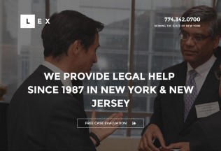 LEX – Premium Responsive Law Offices, Lawyers & Attorneys WordPress Theme
