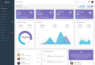 Lexa – Premium Responsive Admin Dashboard HTML5 Template