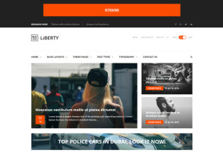 Liberty News – Premium Responsive Magazine, Blog Drupal Theme