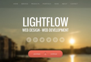 Lightflow – Premium Responsive OnePage Parallax WordPress Theme