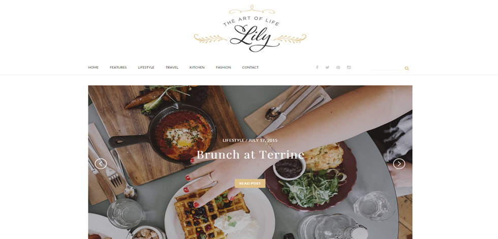 Home page