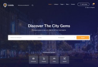 Listdo – Premium Responsive Directory Listing WordPress Theme