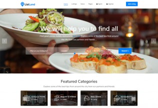 ListLand – Premium Responsive Directory & Listings HTML5 Template