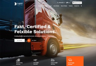 Logisti – Premium Responsive Logistics & Transport HTML5 Template