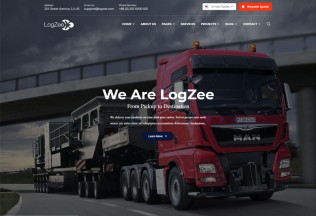 Logzee – Premium Responsive Logistics Transportation HTML5 Template
