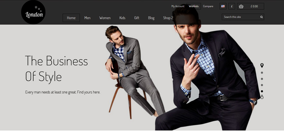 Home page