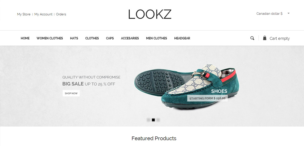 Home page